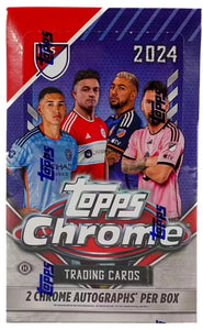 2024 Topps Chrome MLS Soccer Hobby Box **SALE