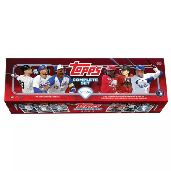 2024 Topps Baseball Factory Hobby Set 700 with 5-Card Foilboard Pack
