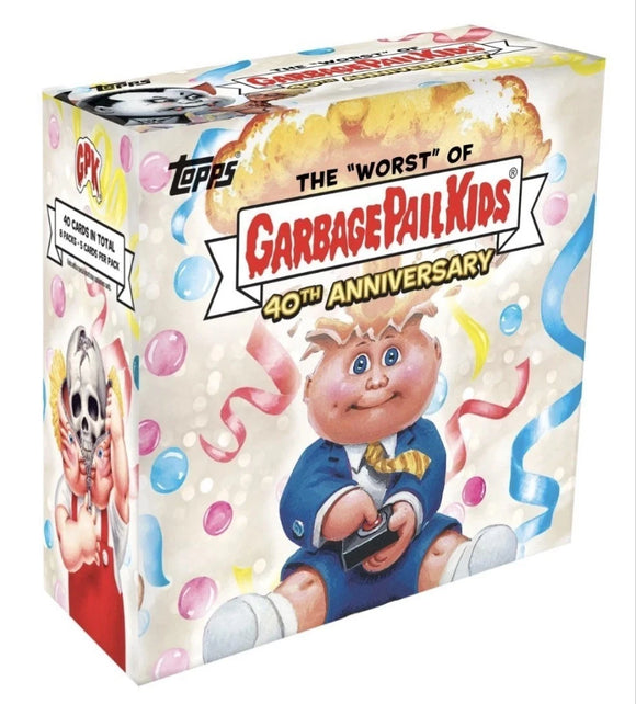 2025 Topps Garbage Pail Kids: Worst of GPK 40th Anniversary Hobby Box