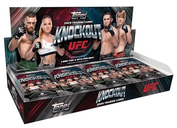 2025 Topps UFC Knockout Hobby Box **NEW