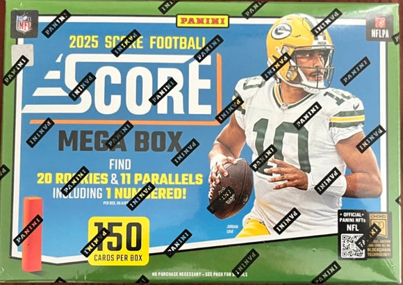 2025 Score Football Mega Box