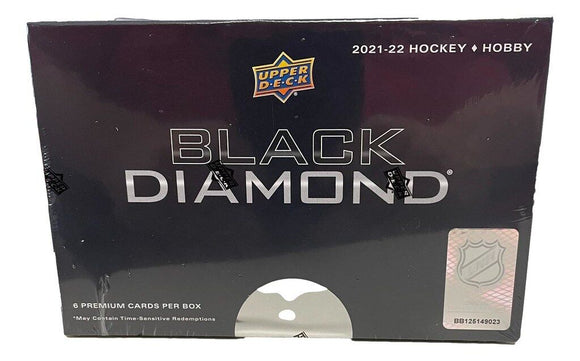 2021-22 Upper Deck UD Black Diamond Hockey Hobby Box