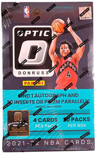 2021-22 Panini Donruss Optic Basketball Hobby Box
