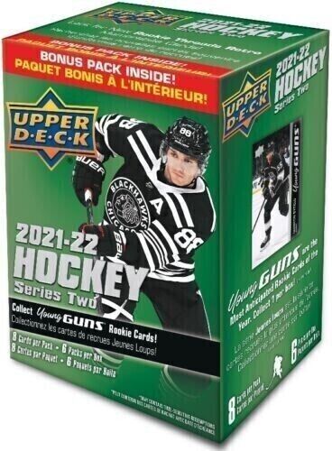 2021-22 Upper Deck UD Series 2 Hockey Retail Blaster Box