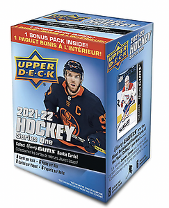 2021-22 Upper Deck UD Series 1 Hockey Retail Blaster Box