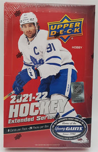 2021-22 Upper Deck UD Extended Series Hockey Hobby Box 24/8