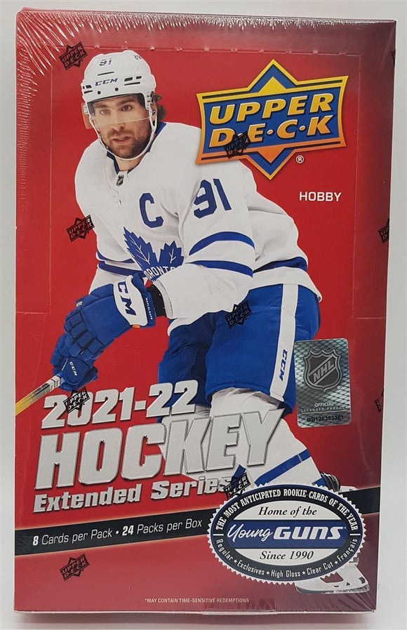 2021-22 Upper Deck UD Extended Series Hockey Hobby Box