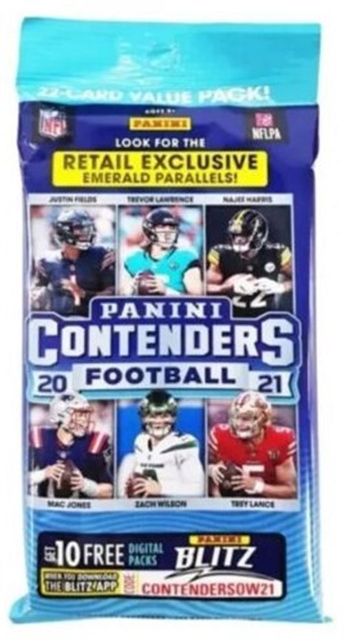 2021 Panini Contenders NFL Football Value Pack