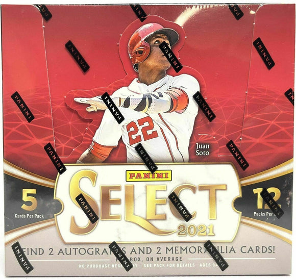 2021 Select Baseball Hobby Box 12/5