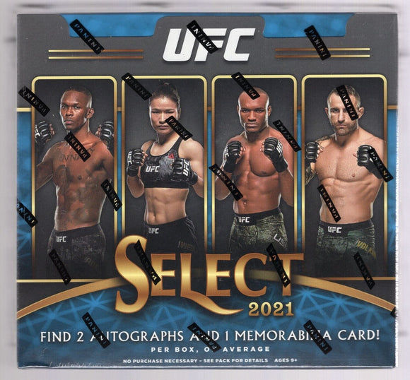2021 Panini Select UFC Hobby Box 12/5