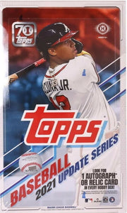 2021 Topps Update Series Baseball Hobby Box