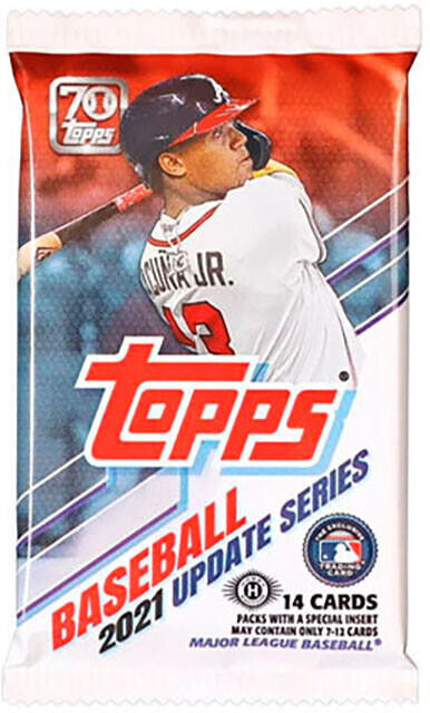 2021 Topps Update Series Baseball Hobby Pack 14