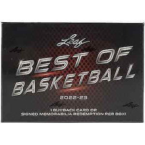 2022-23 Leaf Best of Basketball Hobby Box