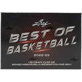 2022-23 Leaf Best of Basketball Hobby Box
