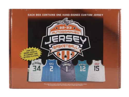 2022-23 Leaf Autographed Jersey Basketball Edition Box