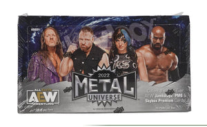 2022 Upper Deck AEW Skybox Metal Universe Hobby Box