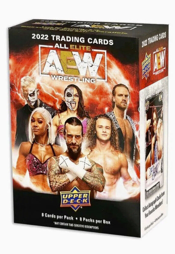 2022 Upper Deck UD AEW All Elite Wrestling Retail Blaster Box