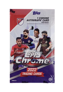 2022 Topps MLS Chrome Soccer Hobby Box