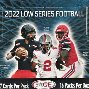 2022 Sage Hit Low Series Football Hobby Box
