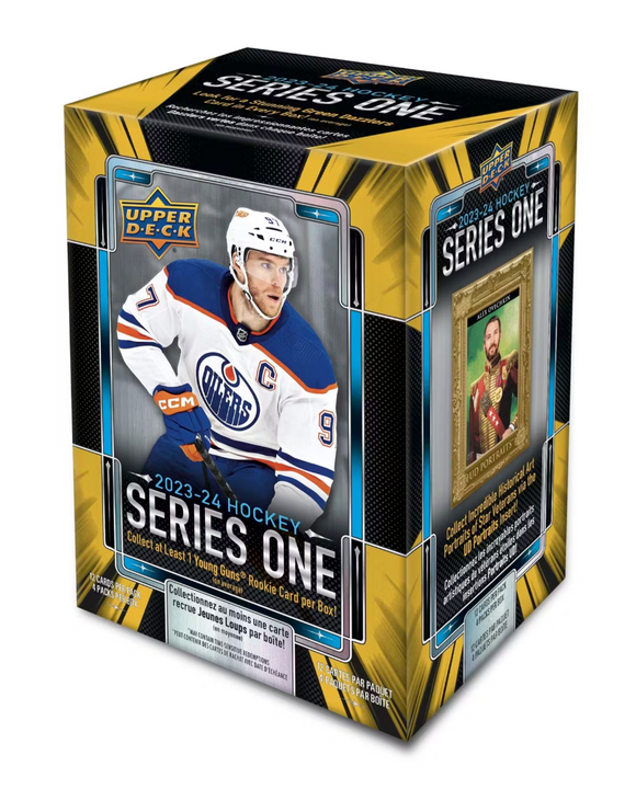 2023-24 Upper Deck UD Series 1 Hockey Blaster Box 4/12