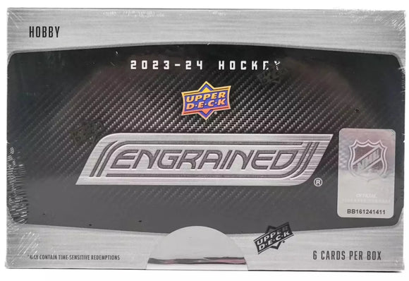 2023-24 Upper Deck Engrained Hockey Hobby Box **SALE