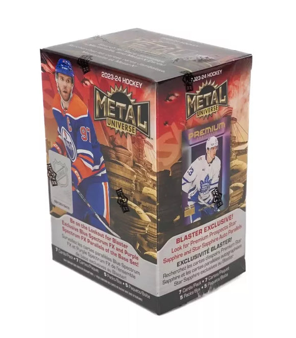2023-24 Upper Deck Skybox Metal Universe Hockey Blaster Box