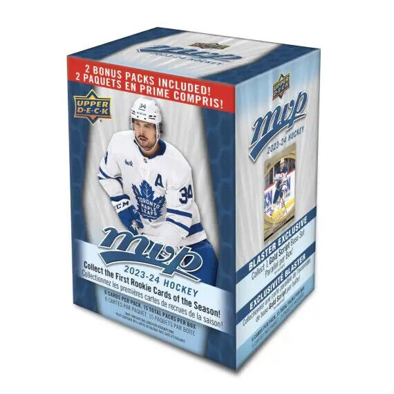 2023-24 Upper Deck UD MVP Blaster Hockey Box