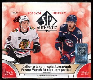 2023-24 Upper Deck SP Authentic Hockey Hobby Box