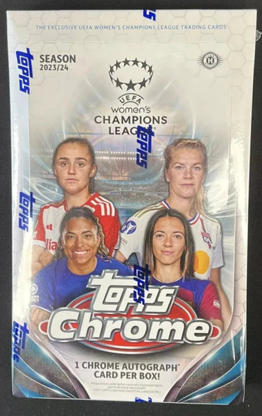 2023-24 Topps UEFA Women's Champions League Chrome Soccer Hobby