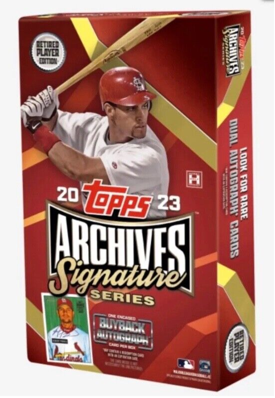 2023 Topps Archives Signature Series Retired Player Edition Baseball Box