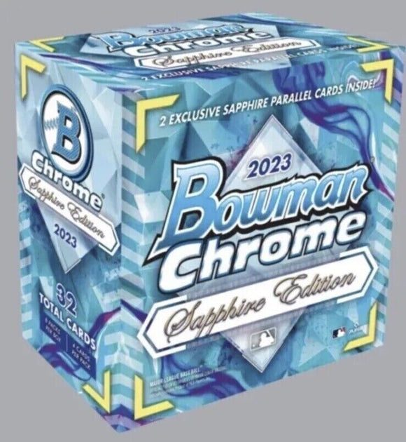 2023 Bowman Chrome Sapphire Edition Baseball Hobby Box