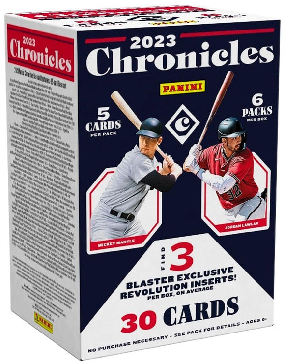 2023 Panini Chronicles Baseball Blaster Box