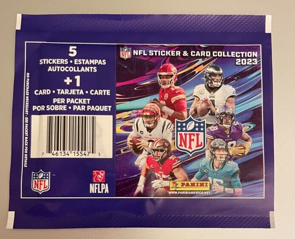 2023 Panini Football NFL Sticker Pack 5+1
