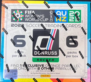 2023 Panini Donruss FIFA Women's World Cup Soccer Hobby Box