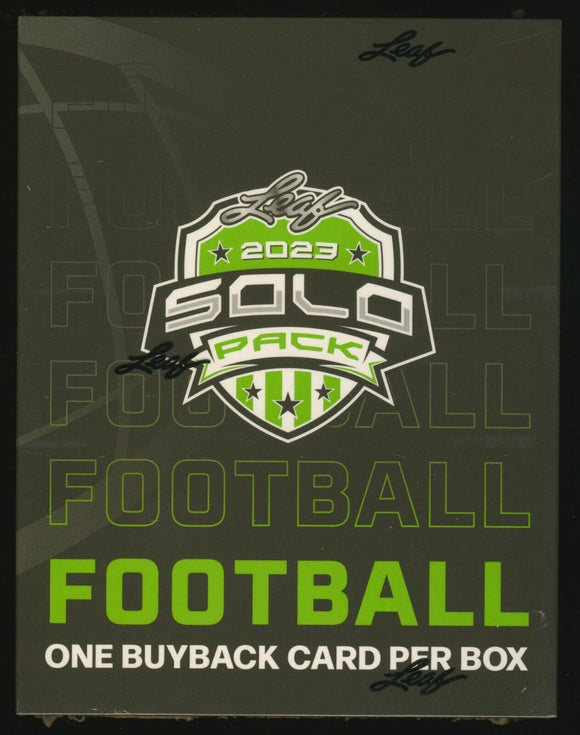2023 Leaf Solo Football Hobby Box