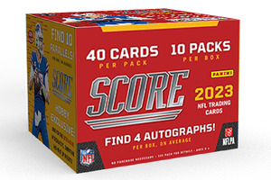 2023 Panini Score Football Hobby Box 10/40