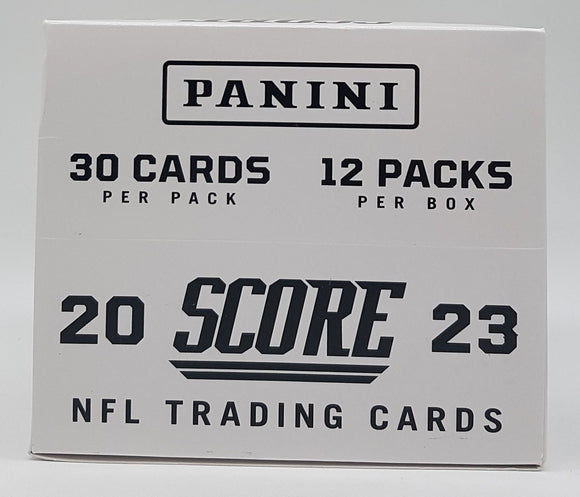 2023 Score Football Retail Jumbo Box 12/30