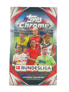 2024-25 Topps Chrome Bundesliga Soccer Hobby Box