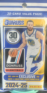 2024-25 Panini Donruss Basketball Fat / Jumbo Pack 30
