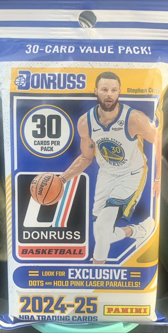 2024-25 Panini Donruss Basketball Fat / Jumbo Pack 30