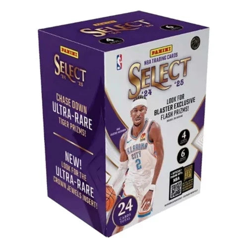 2024-25 Panini Select Basketball Hobby Blaster Box