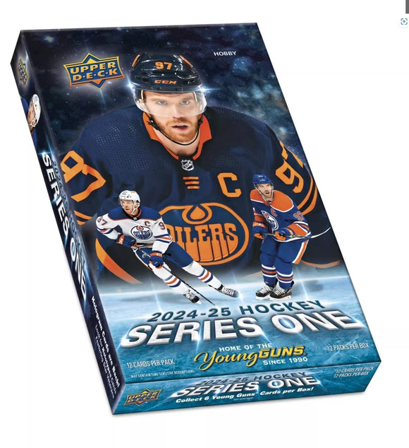 2024-25 Upper Deck UD Series One 1 Hockey Hobby Box