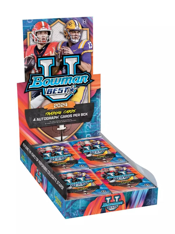 2024 Bowman's Best U University Football Hobby Box