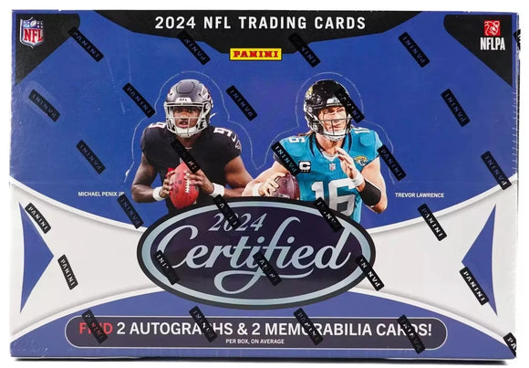 2024 Panini Certified Football Hobby Box