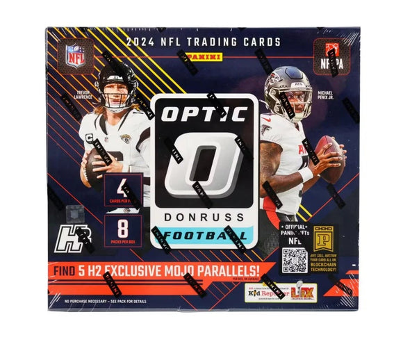 2024 Panini Donruss Optic Football Hybrid H2 Hobby Box
