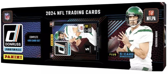2024 Donruss Football Factory Sealed 400-Card Hobby Set