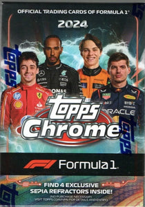2024 Topps Chrome Formula 1 F1 Racing Retail Blaster Box