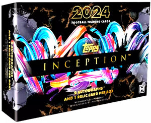2024 Topps Inception Football Hobby Box