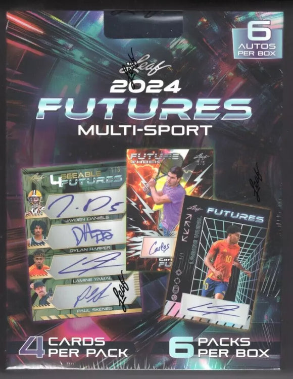 2024 Leaf Futures Mult-Sport Hobby Box