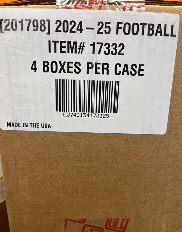 2024 Panini National Treasures Football Hobby 4 Box Case